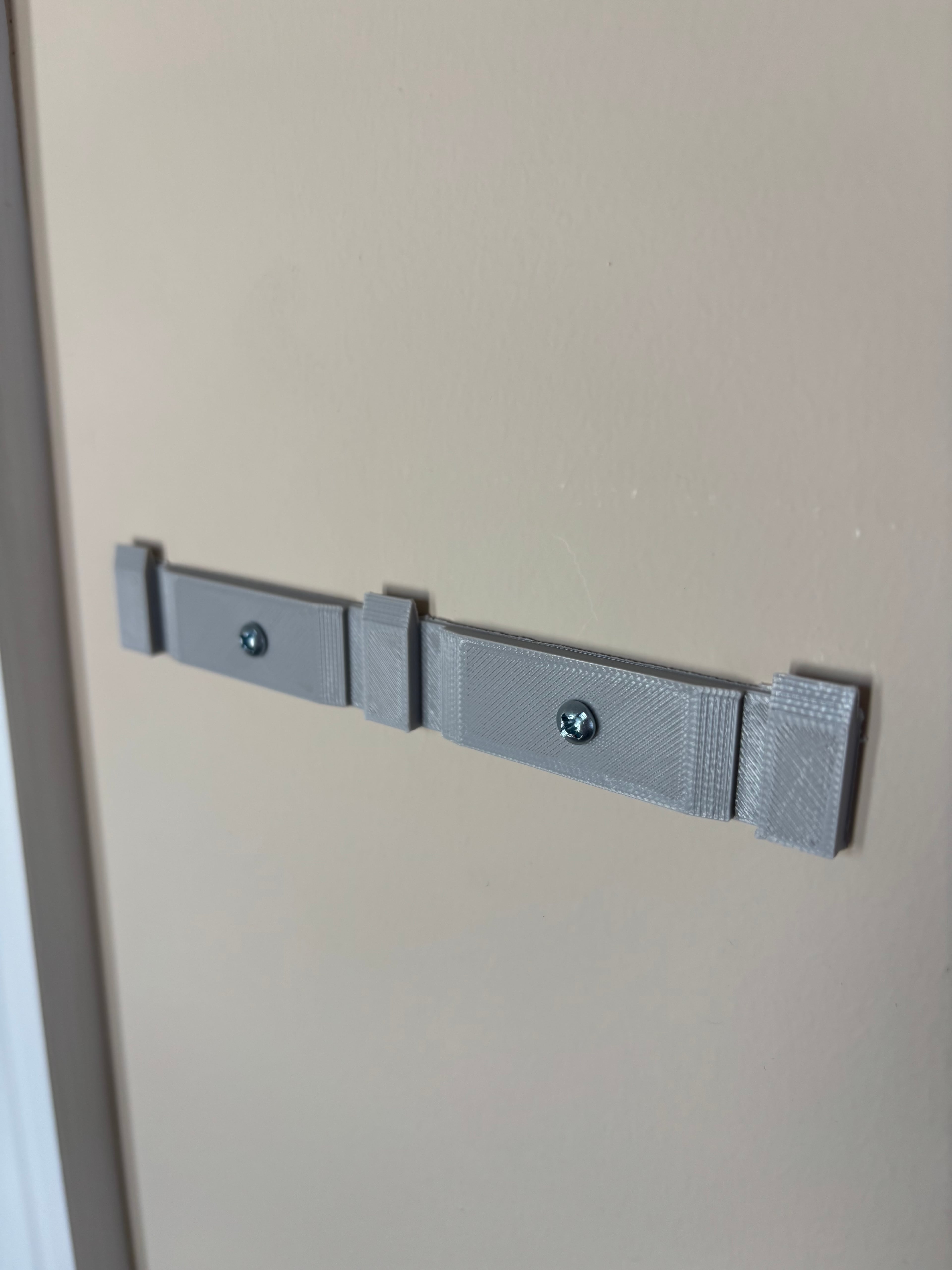 Screw Mount Bracket for Command 4 Key Rail 3d model