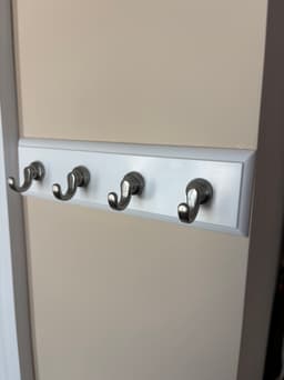 Screw Mount Bracket for Command 4 Key Rail 3d model