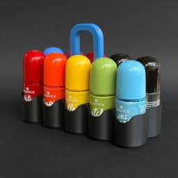 Essence nail polish organizer 3d model