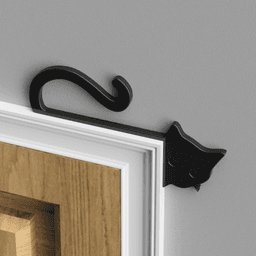 Cat Door Topper 3d model