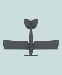 1:144 Albatros C.III (Benz) 3d model
