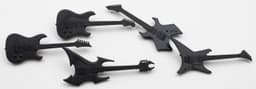 Mini Legendary Electric Guitar Collection Set of 6 3d model