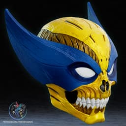 Skullified Wolverine 3D Printer STL File 3d model