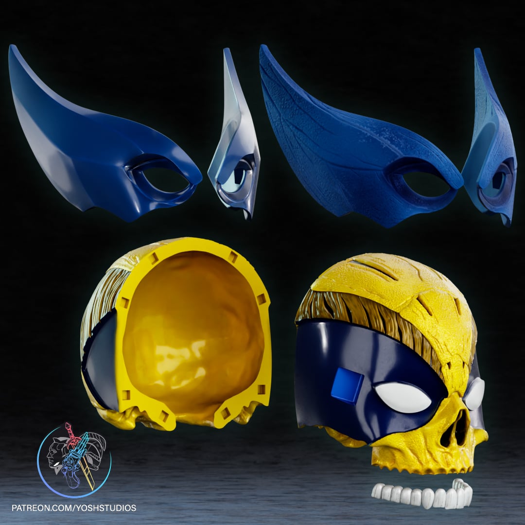 Skullified Wolverine 3D Printer STL File 3d model