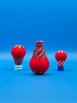 Lightbulb Spiral Passthrough Fidget Toy 3d model
