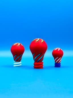 Lightbulb Spiral Passthrough Fidget Toy 3d model