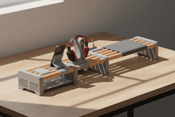 Desk Monitor stand and organizer 3d model