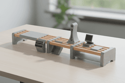 Desk Monitor stand and organizer 3d model