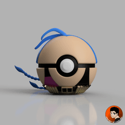 League of Legends Pokeball - Jinx 3d model