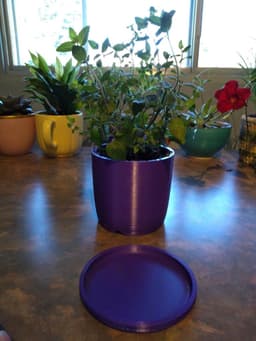 4 inch planter 3d model