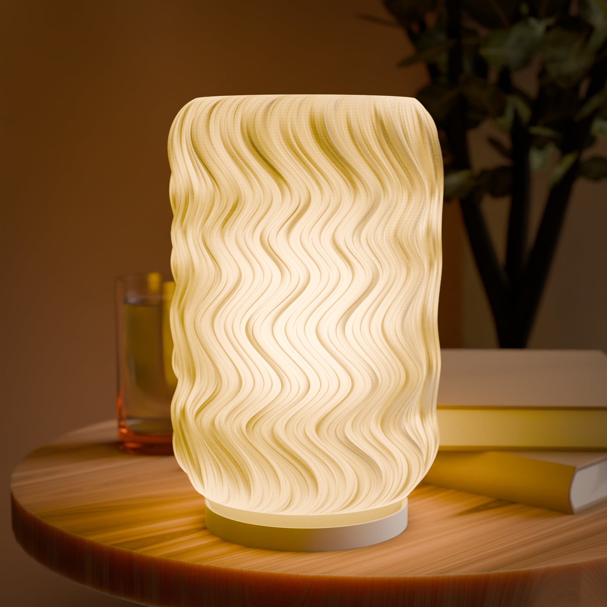 Tide Lampshade 3d model