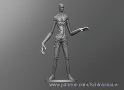 Long Zombie 3d model