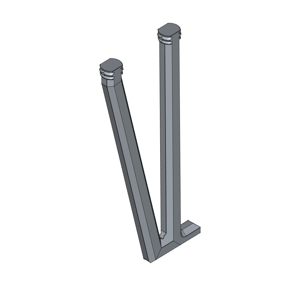 D-LOCK_HANGER-M.145-50 3d model