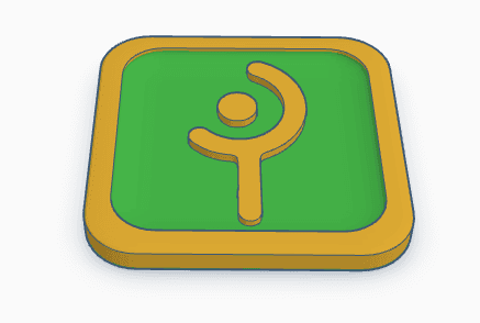 Final Fantasy 14 job coaster white mage 3d model