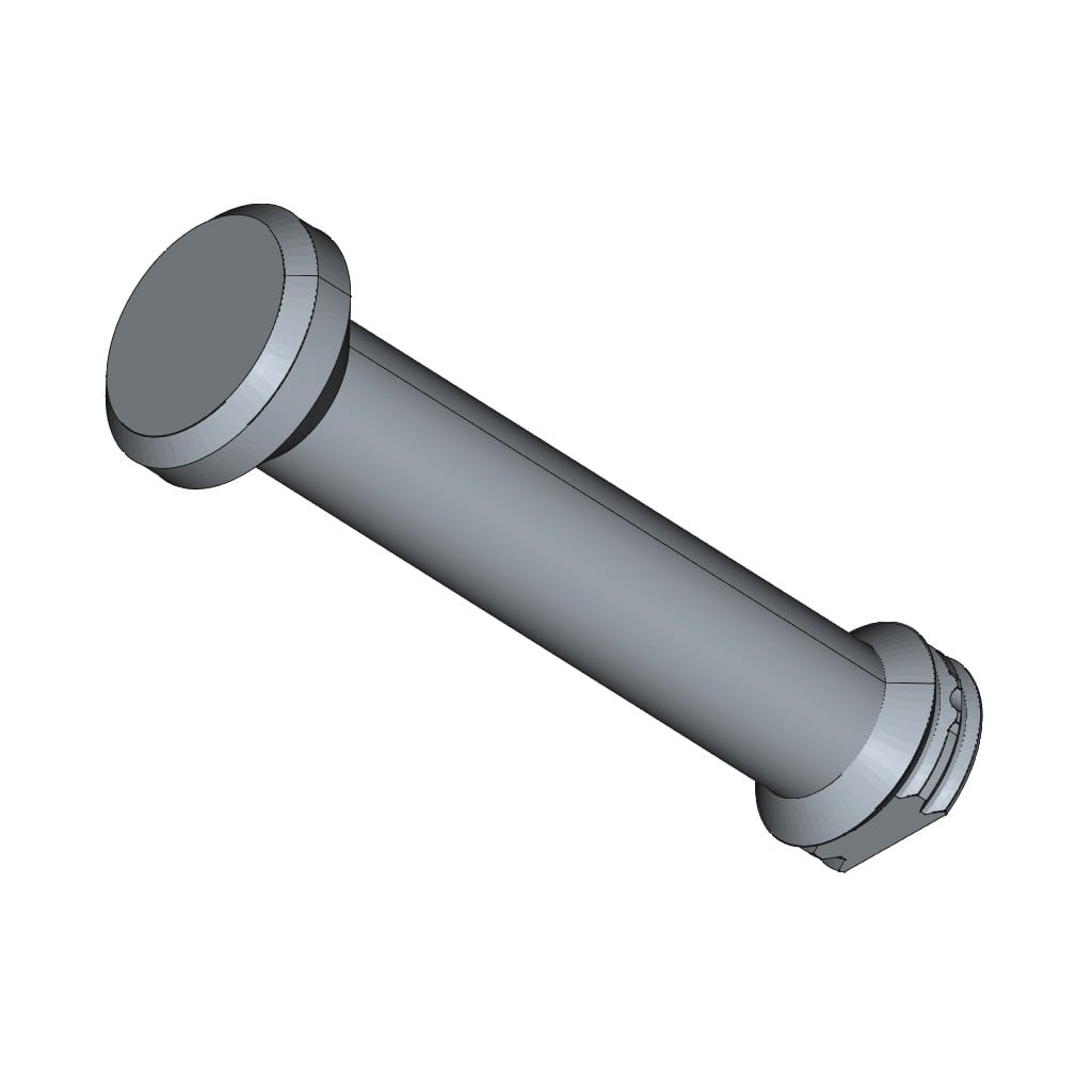 D-LOCK_KNOB.25DX80 3d model