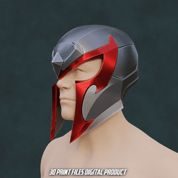 Magneto Helmet Marvel Rivals 3d model