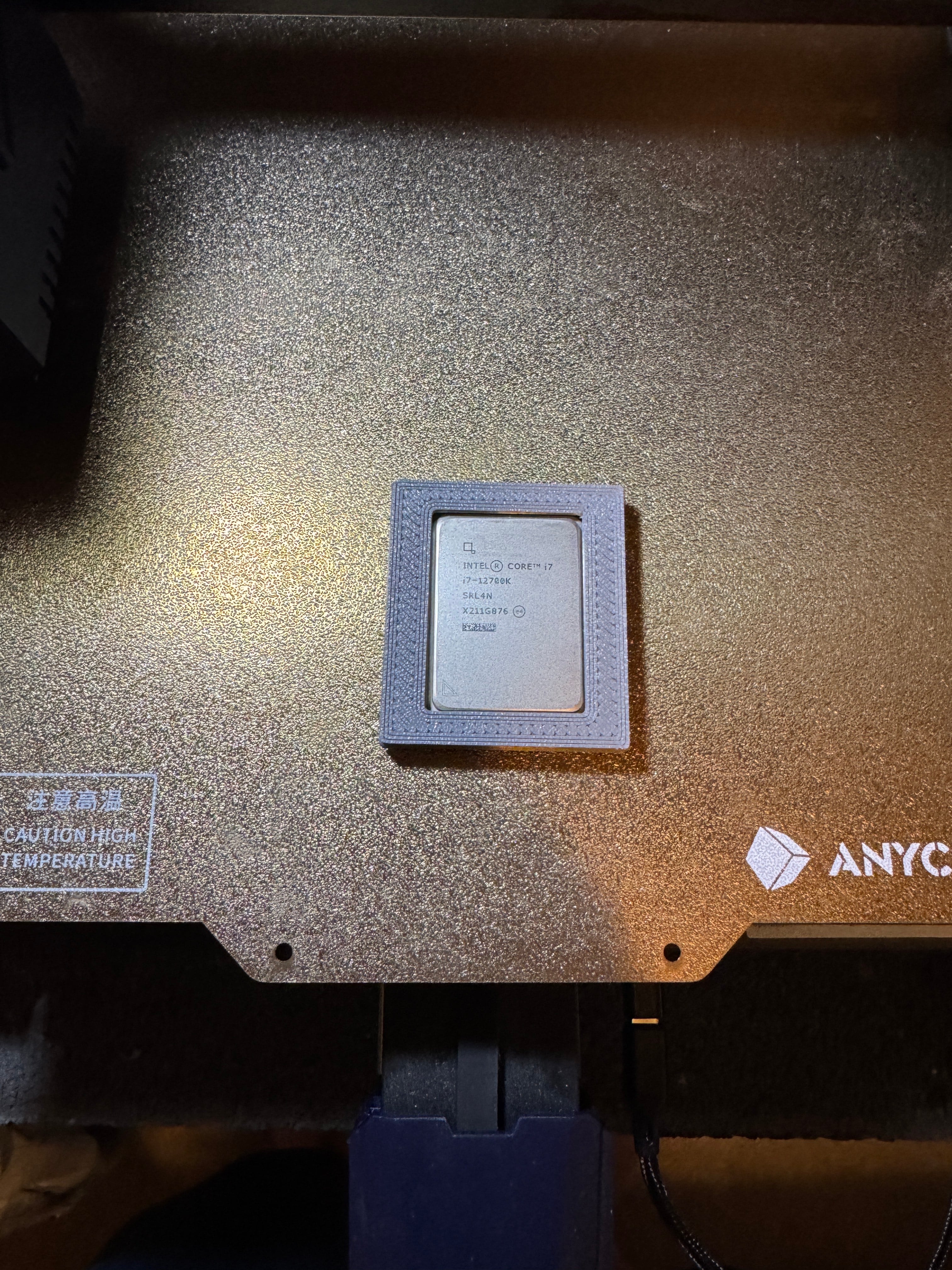 Intel CPU case LGA 1700 3d model