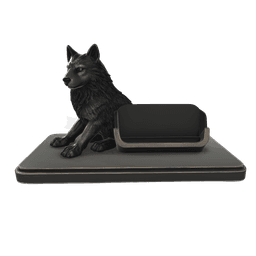 PBR Wolf Smartphone Stand 3d model