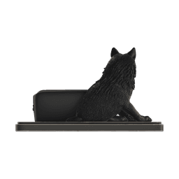 PBR Wolf Smartphone Stand 3d model