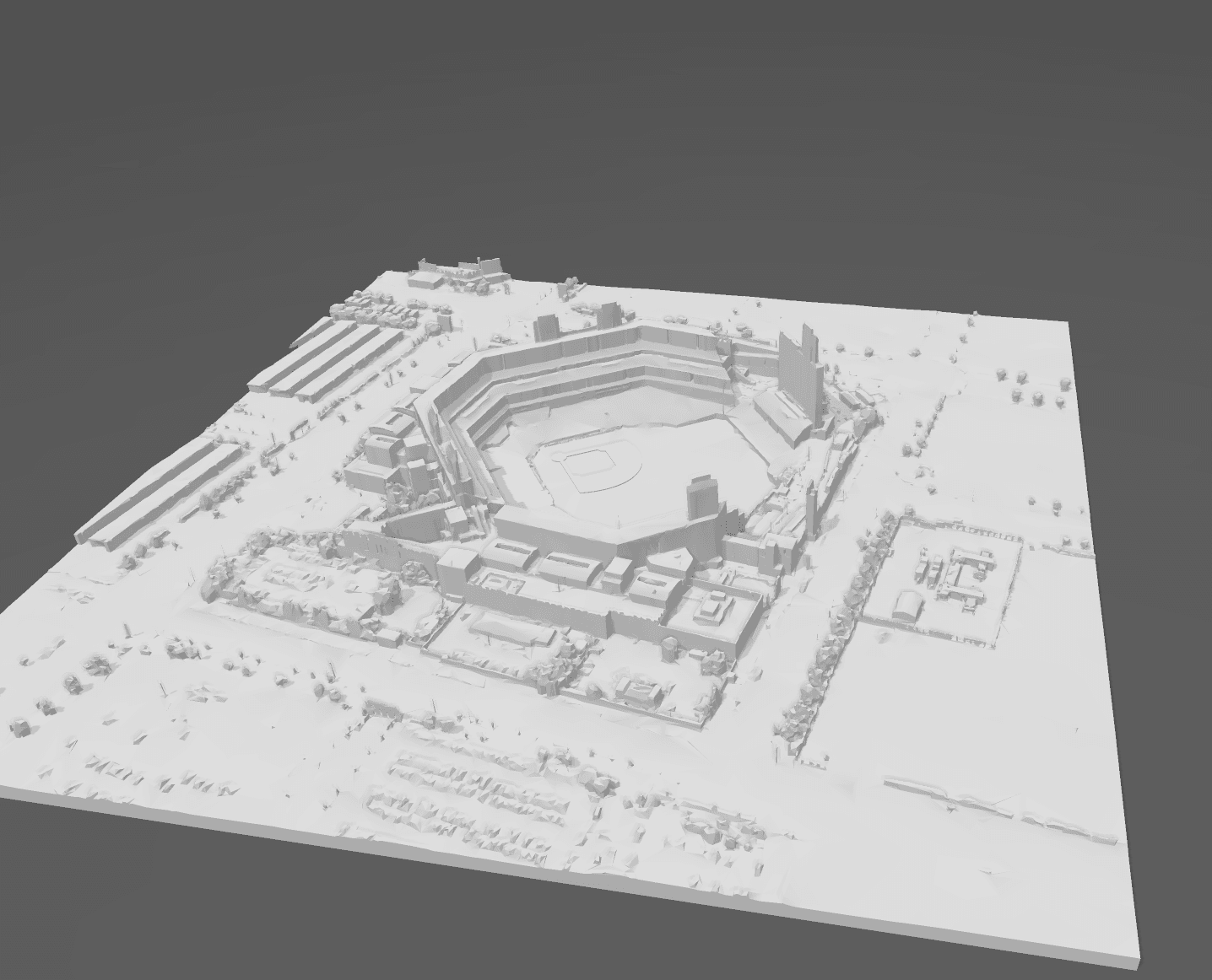 Purdue Boilermakers - Ross-Ade Stadium 3d model