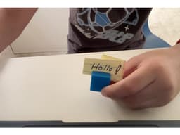 QR code/note holder 3d model