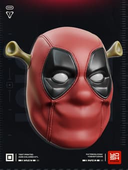 Ogrepool Mask 3D Printer STL file 3d model