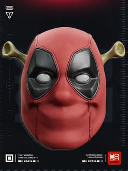 Ogrepool Mask 3D Printer STL file 3d model