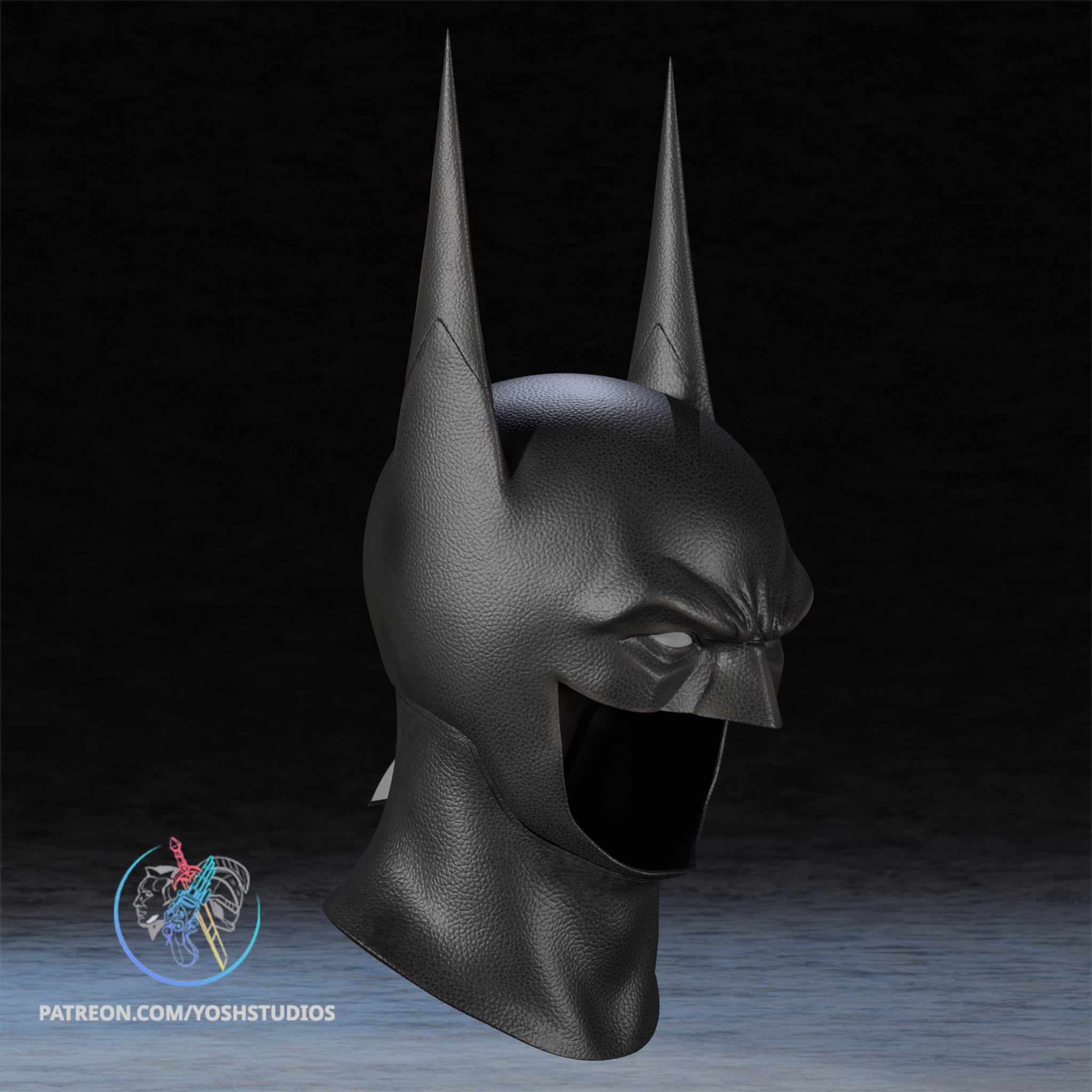 Absolute Detective Helmet 3D Printer File STL 3d model