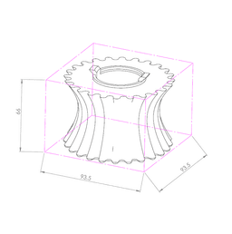 Desk lamp Mushroom J01 3d model