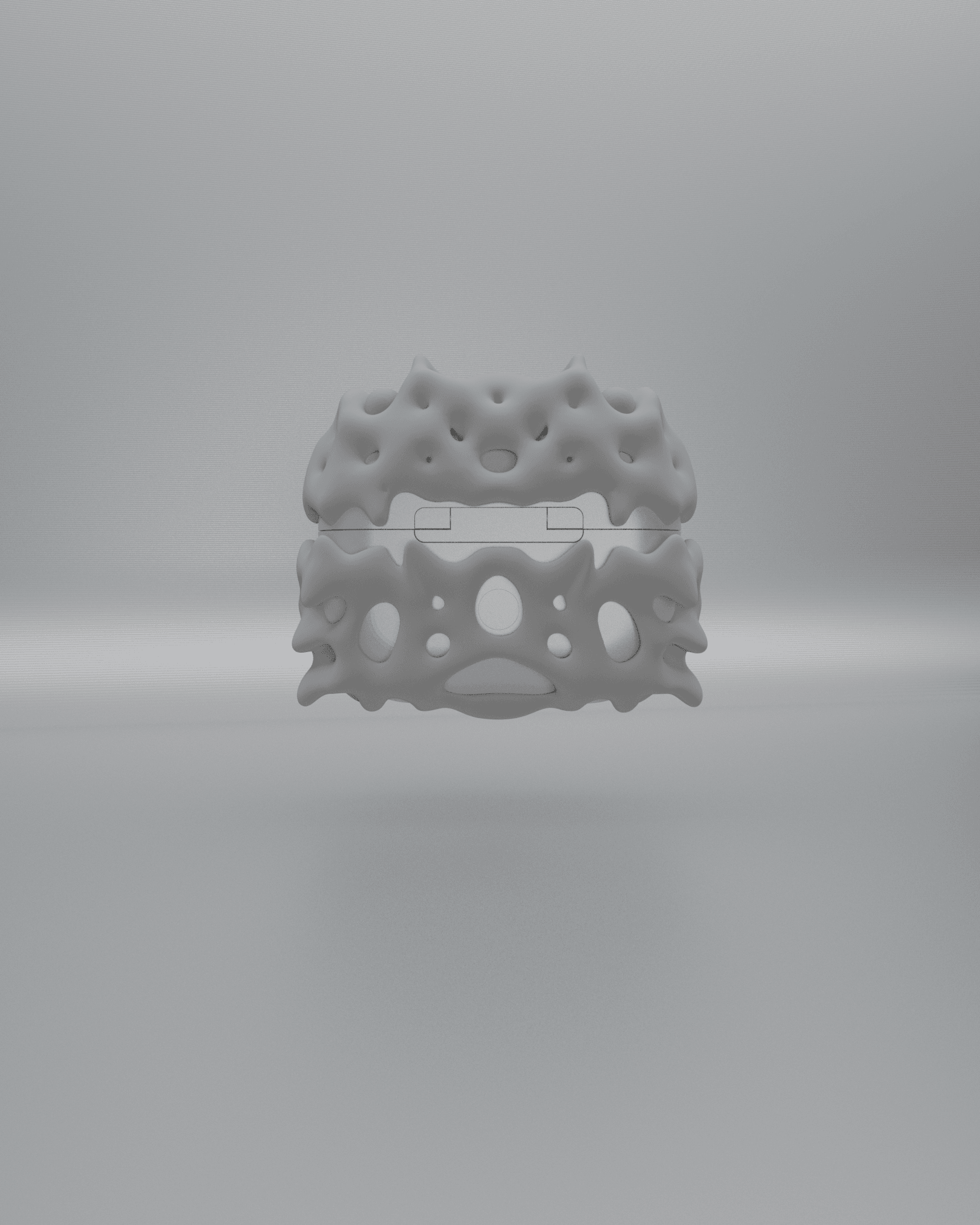 V9 Abstract Airpods Pro 1/2 case 3d model