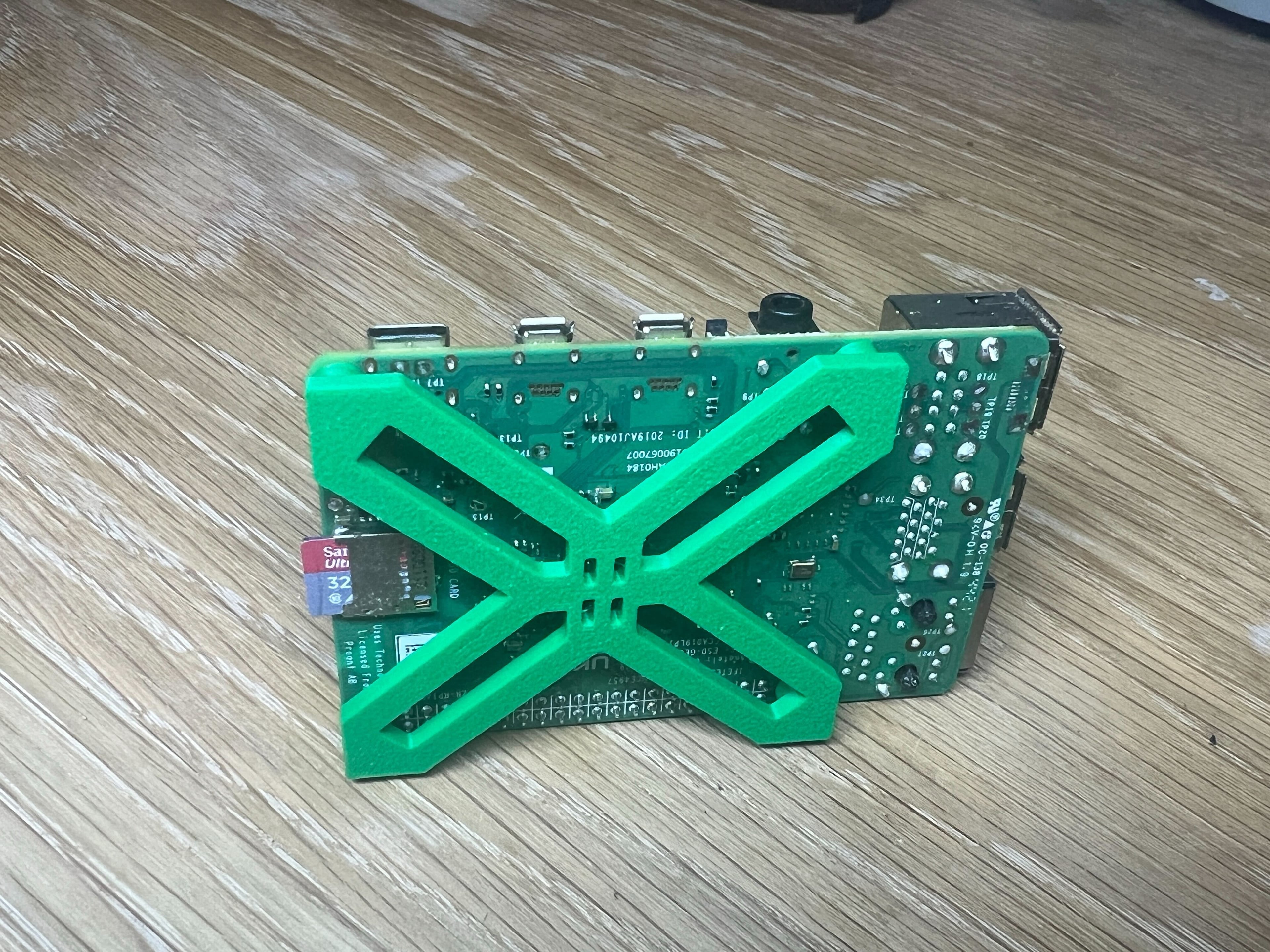 Basic Mount for Rasperry Pi 4 3d model