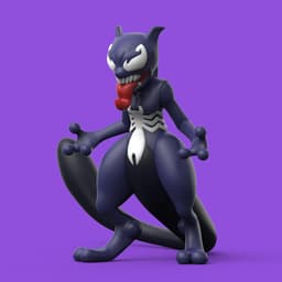 Mewtwo Venom 3d model