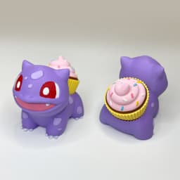 Valentine Dessert Bulbasaur Set 3d model