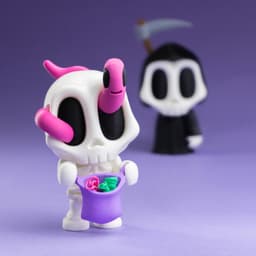 Blob Skeletons - Mini Modular Articulated Art Toy 3d model
