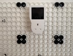 UK Plug fixture for Multiboard 3d model
