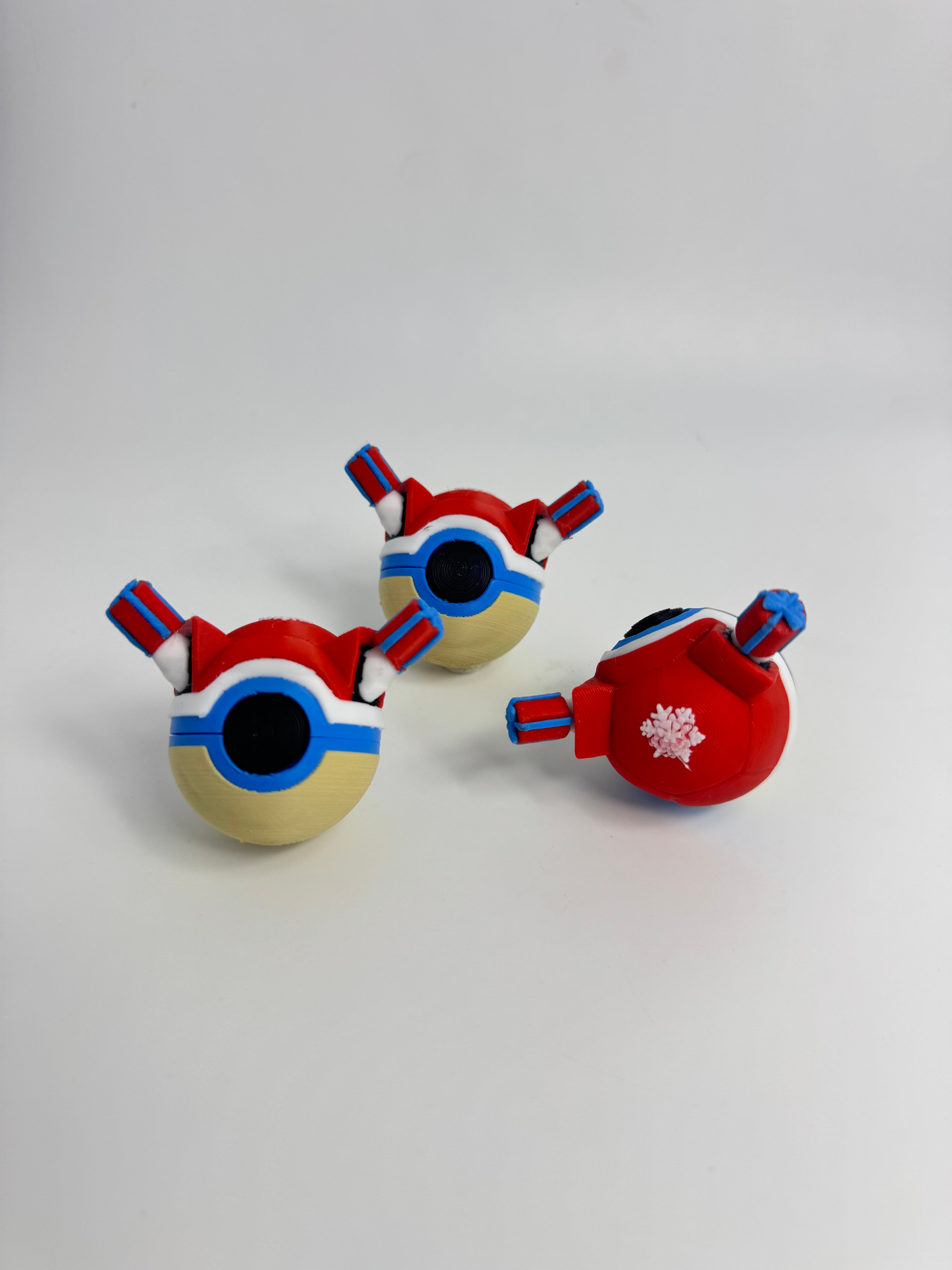 Xmas BlastBall fidget clicker 3d model