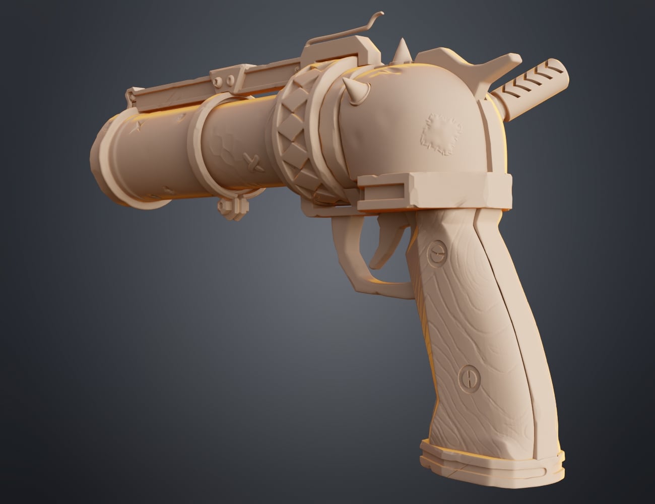 Jinx Arcane Pistol 3d model