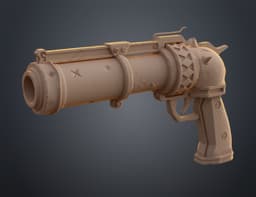 Jinx Arcane Pistol 3d model