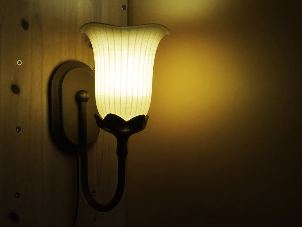 Classical wall lamp 3d model