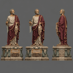 Saint Bartholomew 3D Scanning STL Printable 3d model