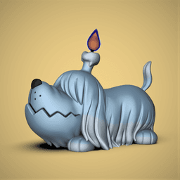 Greavard (Pokemon) 3d model