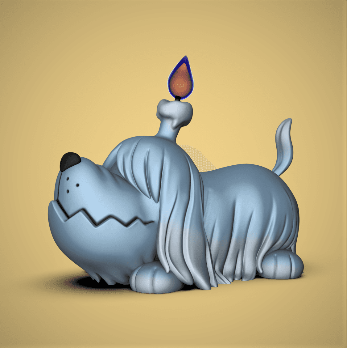 Greavard (Pokemon) 3d model