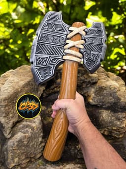 Aztec Axe - Cosplay 3d model