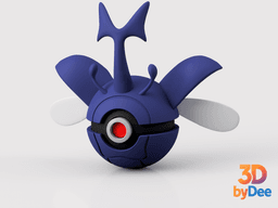 Heracross Pokeball 3d model