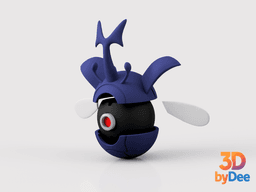 Heracross Pokeball 3d model