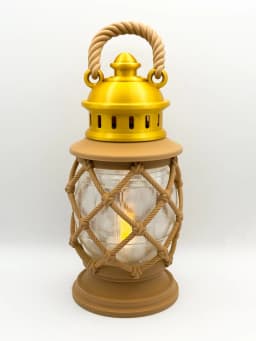 Pirate Lantern 3d model