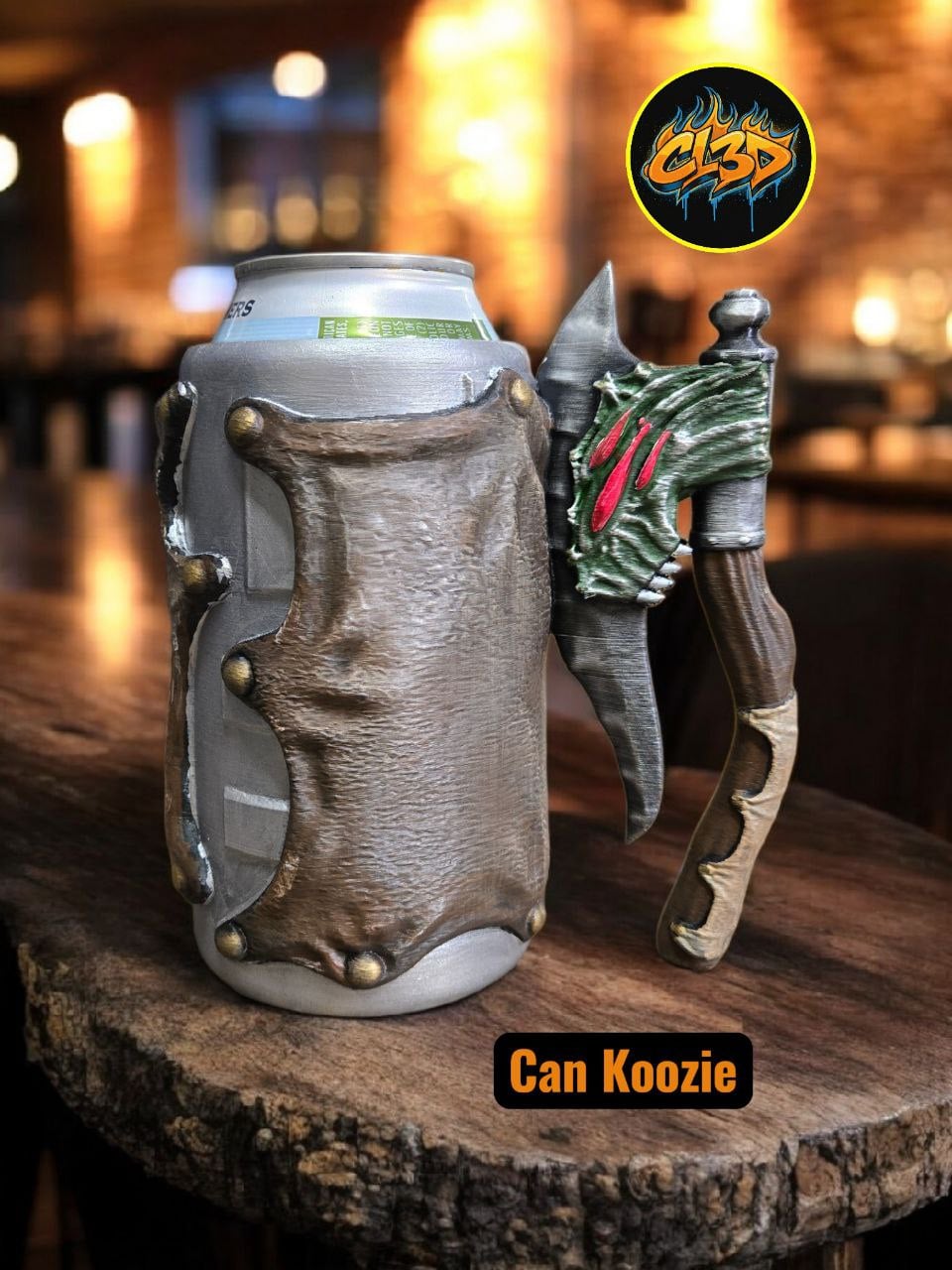 Alien Skin Axe Koozie 3d model