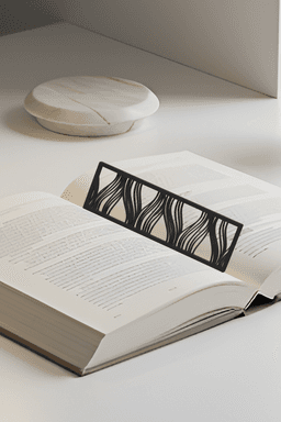 Bookmark, Gift Idea 3d model