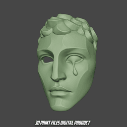 Blood Soul Mask Adam Warlock Marvel Rivals 3d model