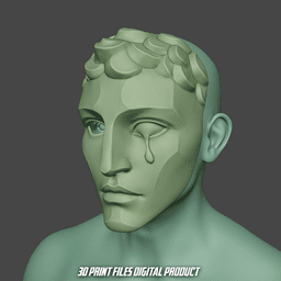 Blood Soul Mask Adam Warlock Marvel Rivals 3d model